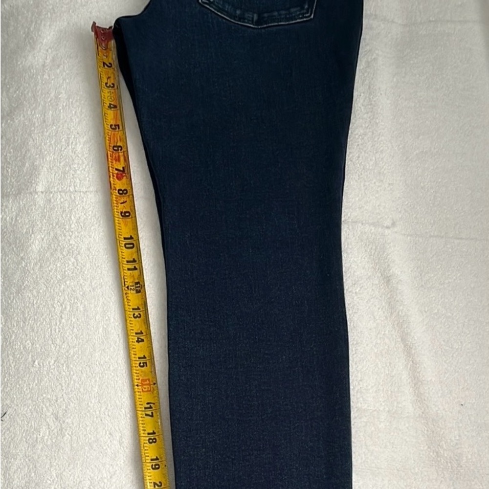 LC LAUREN CONRAD curvy  skinny 8s Women's Dark Blue Jeans used good condition - Picture 5 of 11
